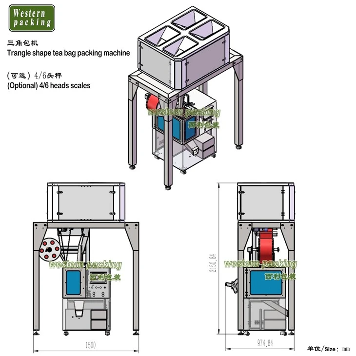 automatic tea bag packaging machine