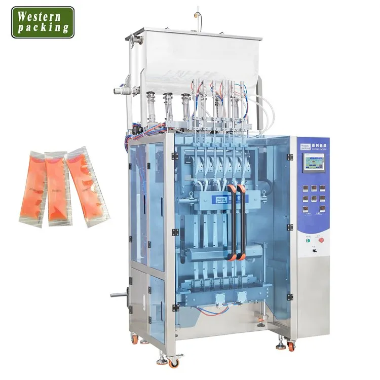 Multilane 3면 향낭 젤리 포장기