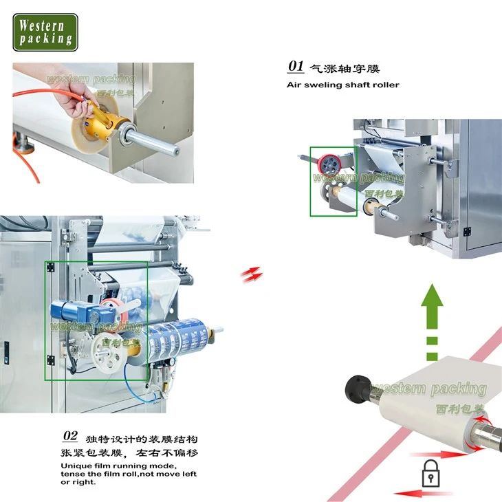 pouch filling and packing machine
