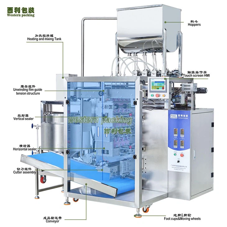 Chili Sauce Tomato Sauce Packaging Machine