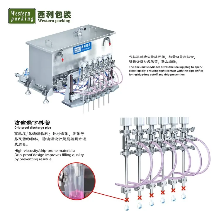 liquid pouch filling machine