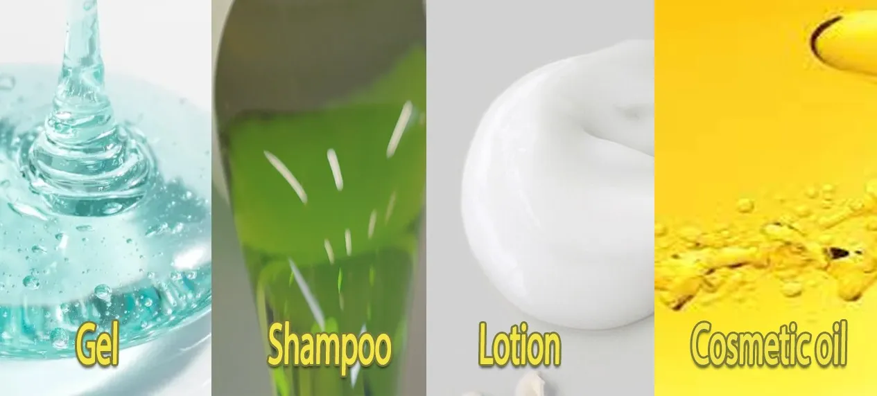 Application for filling machine shampoo bottle